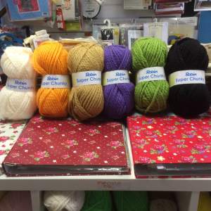 These Shades of Seriously Chunky are back in stock ......perfect for arm knitting